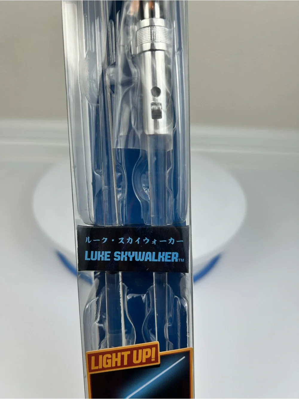 Kotobukiya Star Wars Luke Skywalker Lightsaber Chopsticks Blue LED 9.6